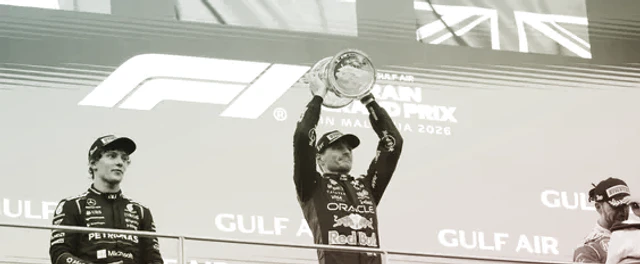 Carrera del Gran Premio de Baréin disputada en el circuito de Sepang, Malasia, con Verstappen como ganador y Checo Pérez 19.º