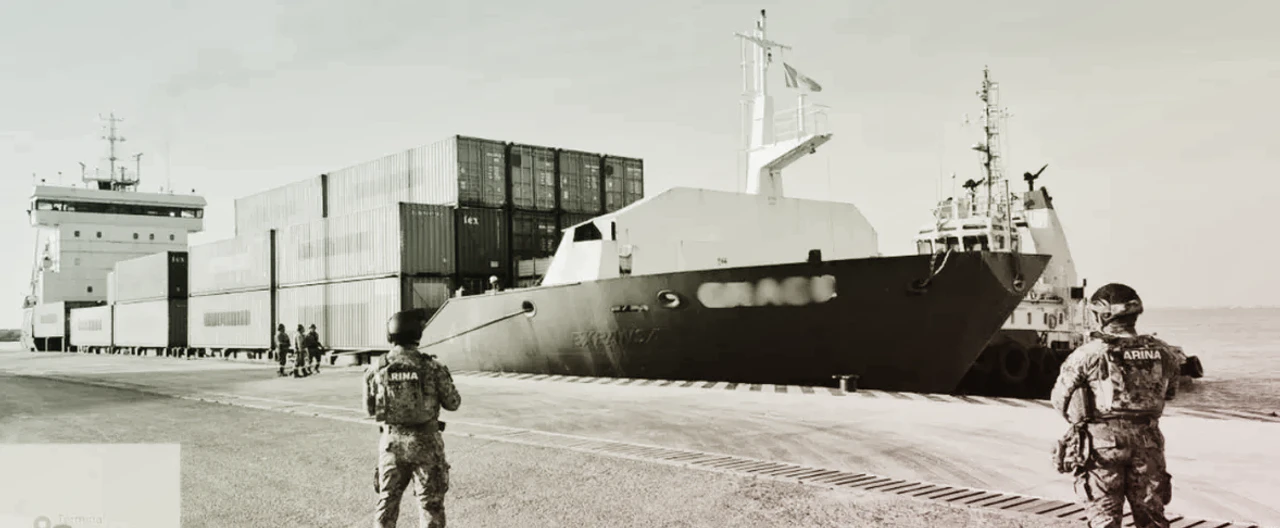 Nota sobre el buque Grace, interceptado por EU rumbo a Cuba y asegurado por la Marina en Progreso
