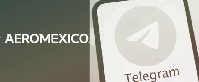 Portada sobre la base de datos de clientes de Aeroméxico, con pasaportes incluidos, ofrecida en Telegram