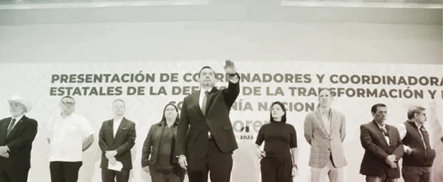 Imagen de la nota sobre las 17 coordinaciones estatales de Morena para 2027